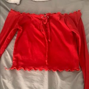 Off the shoulder top